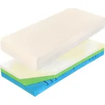 Curem C4500 matrace 200 x 200 cm, Curem Criss Cross, 25 cm sleva + polštář Belveder Pillow Zdarma