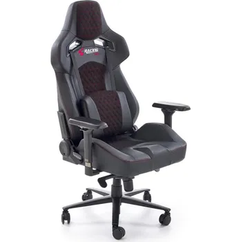 Herní židle Herní židle BALDUR — ekokůže, černá / červená