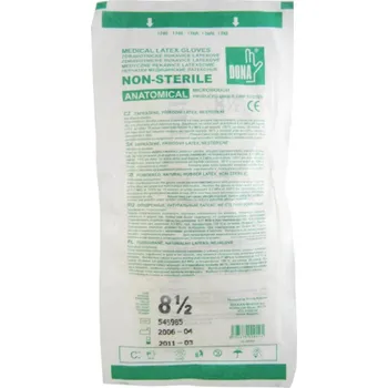 Vyšetřovací rukavice Rukavice chirurgické prašné Dona Sensitive vel.8.5