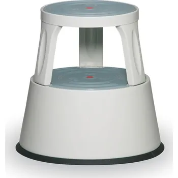 Žebřík B2B Partner Ocelové posuvné stupátko, šedé