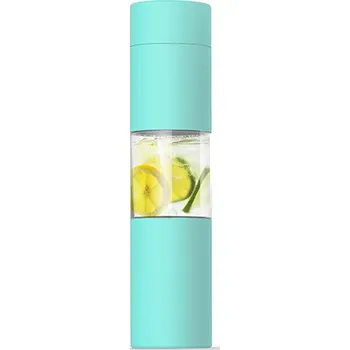 Láhev ASOBU Elegantní mátová láhev s infusérem 460ml