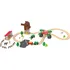 Vláček a vláčkodráha Playtive Dřevěná železnice Statek