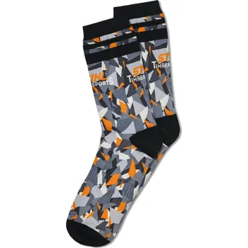 Pánské ponožky STIHL Ponožky CAMOUFLAGE TIMBERSPORTS Velikost: 43-46