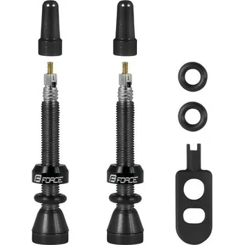 Duše na kolo Force bezdušové ventilky FV 44 mm (černá)