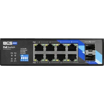Switch BCS BASIC PoE Switch BCS-B-ISP08G-2SFP