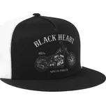 kšiltovka BLACK HEART - CHOPPER - WHT