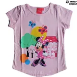 Dívčí tričko SETINO 210 Minnie spring růžové
