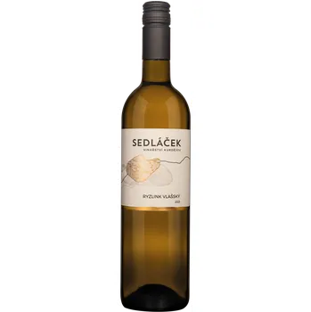 Víno Ryzlink vlašský 2023, kabinetní víno, Vinařství Sedláček Kurdějov, suché