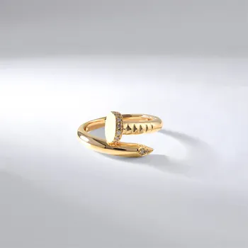 Prsten Lillian Vassago Originální zlatý prsten s brilianty LLV59-DR139Y Velikost prstenu: 64