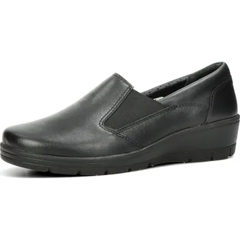 Dámské polobotky Robel dámské kožené polobotky - černé