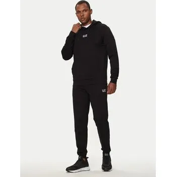 Pánská mikina EA7 Emporio Armani Mikina 8NPM32 PJVRZ 1200 Černá Regular Fit 3XL
