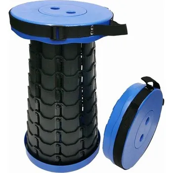 Stolička Teleskopická skládací stolička KX4981-2 modrá/černá