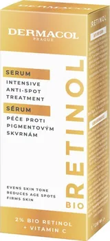 Pleťové sérum Dermacol BIO Retinol sérum na pigmentové skvrny 12 ml
