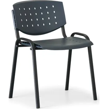 Antares Jednací židle TONY, antracit, konstrukce černá