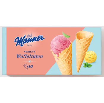 Manner 1082 zmrzlinové kornouty 125 g