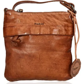 Kabelka Robel dámská kožená kabelka - koňaková