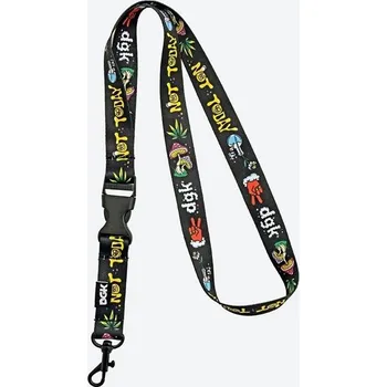 DGK klíčenka - Not Today Lanyard Black (BLACK) velikost: OS