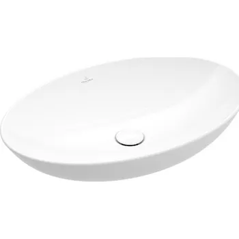 Umyvadlo Villeroy & Boch Loop&Friends umyvadlo na desku, 56x38 cm, s přepadem, bílá Alpin (4A470001)