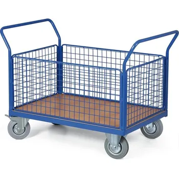 Plošinový vozík Corping Plošinový vozík - 4 drátěné výplně, 1000x700 mm, 200 kg