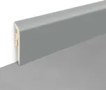 Podlahová soklová lišta Afirmax středně šedá 60 mm RAL 7042 ✅