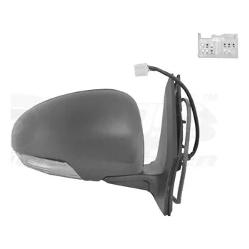 Auto zrcátko Vnější zpětné zrcátko VAN WEZEL 5410806