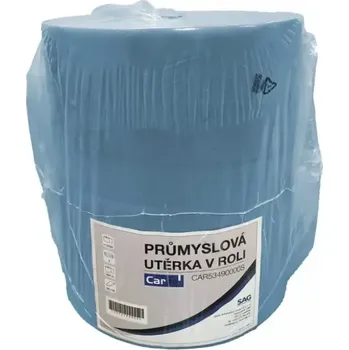 Utěrka CARFIT Průmyslová utěrka, 3-vrstvá, v roli, 38x36 cm, délka 360 m, 1000 útržků - CAR53490000S