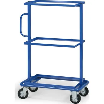 Plošinový vozík Corping Vozík na přepravky bez dna, 3 patra