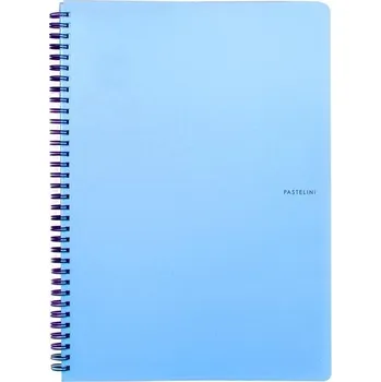 Zápisník Blok Pastelini, A5, linkovaný, modrý