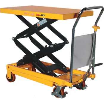 zvedací stůl Pojezdový hydraulický zvedací stůl TFD, nosnost 350 kg, zdvih 1300 mm