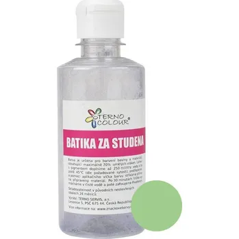 Speciální výtvarná barva Batika za studena č. 32 světle zelená, 15 g, 250 ml
