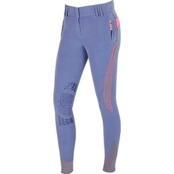 Jezdecké kalhoty Dětské jezdecké kalhoty Bali FLEX tmavě modré velikost 128/134