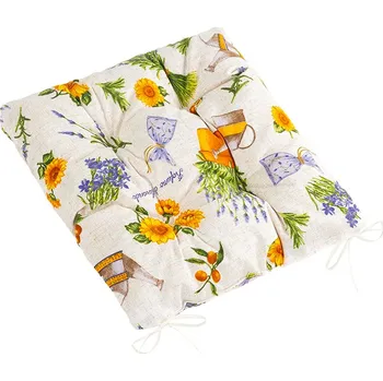 Podsedák Bellatex Sedák EMA prošívaný Fialová,Žlutá