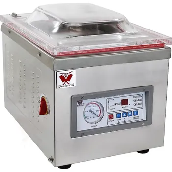 Vakuovačka Komorová vakuovačka BEEKETAL D260Z profi vakuová balička potravin, lišta 260 mm, 320 W