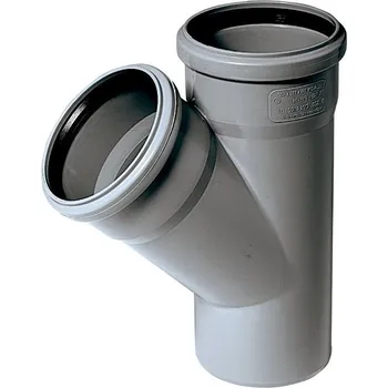 Kanalizační potrubí Osma HTEA-kanalizační odbočka 125/125/45°, 116200