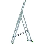 PROTECO 10.66-3-09-KR žebřík trojdílný univerzální 3x9 250/390/530 cm