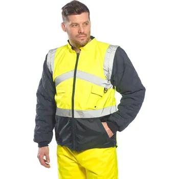 Reflexní oboustranná bunda