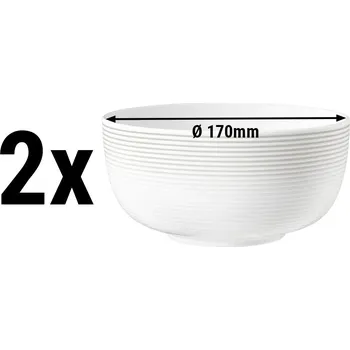 G.Gastro (2 kusy) SELTMANN WEIDEN | Miska na jídlo - Ø 175 mm - perlově šedá