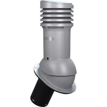 Větrací komínek NORMAL EVO E09 Ø125 s odvodem kondezátu RAL 8019