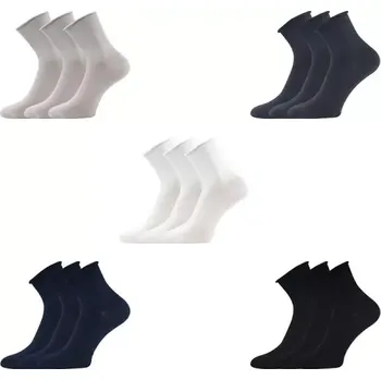 Pánská móda FLOUI slabé ponožky s ohrnovacím zdravotním lemem Lonka