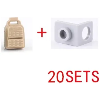 ostatní stavebnice Vojenské stavebnice mini cihly pro děti | lego komponenty - C-20SETS