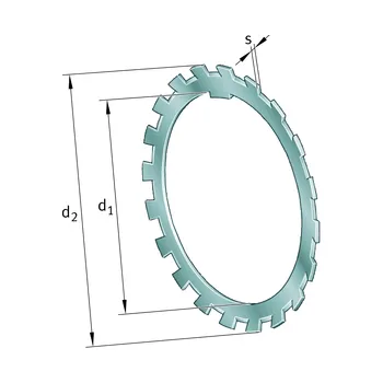 MB 19 FAG Pojistná podložka