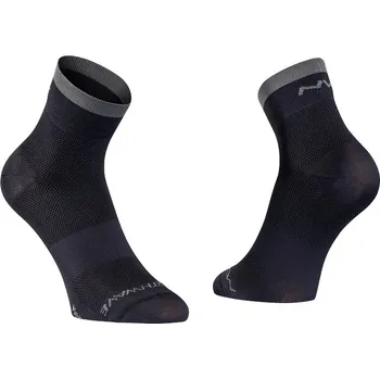 Cyklistické ponožky NorthWave Origin Sock Black/Dark Grey S