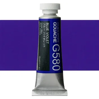 Vodová barva Kvašová barva Holbein 15ml - Blue Violet