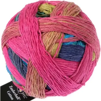 Příze Schoppel Wolle Zauberball® Cotton 2597 Ladies First (Bavlněná příze Zauberball Cotton 2597 Ladies First)