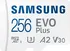 Paměťová karta Samsung EVO Plus microSDXC 256 GB UHS-I U3 V30 160 MB/s + SD adaptér