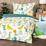 4Home Dětské bavlněné povlečení Little dino, 140 x 200 cm, 70 x 90 cm 147462529