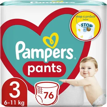Plenkové kalhoty Pampers Pants 3 6-11 kg