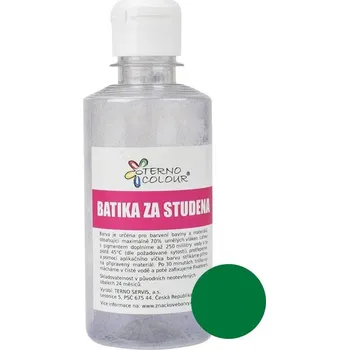 Speciální výtvarná barva Batika za studena č. 30 smaragdová, 15 g, 250 ml