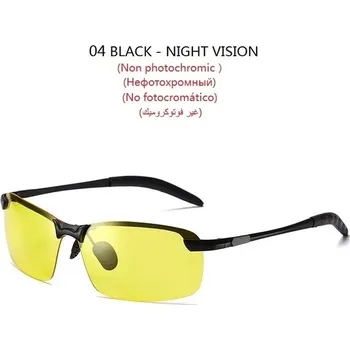 Sluneční brýle Fotochromatické polarizační brýle pro řidiče - 04 NOČNÍ VIDĚNÍ