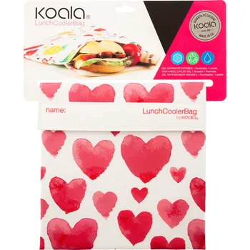 Příbor KOALA Taštička na svačinu izolovaná Srdce